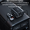 Розгалужувач прикурювача з подовжувачем 12-24В 2 гнізда Автомобільний зарядний пристрій USB і Type-C Baseus, фото 8