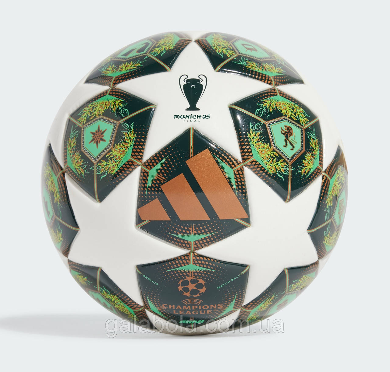 М'яч футбольний Adidas UCL 2025 Munich Mini JH1292 (розмір 1)