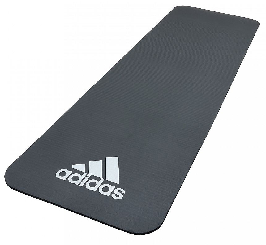 Килимок для тренуваннь Adidas Fitness Mat сірий Уні 183 х 61 х 1 см