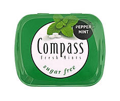 Льодяники Компас освіжаюча мята Fresh Mint 14g
