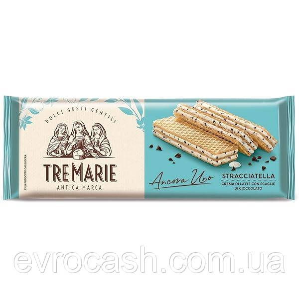 Вафлі Ancora Uno Stracciatella - Tre Marie - 140g 18 штук