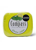 Льодяники лимон без цукру Compass Lemon 14 г