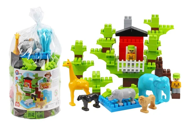 Конструктор Wild Land 130 деталей в кульку 1089 ТЕХНОК виготовлено в Україні якість