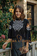 СЖ-ГР-160-Дарк Заготовка для вишивки Сорочка жіноча (Галерея Рукоділля)