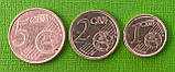 Набір монет Італії 1+2+5 євроцентів, фото 2