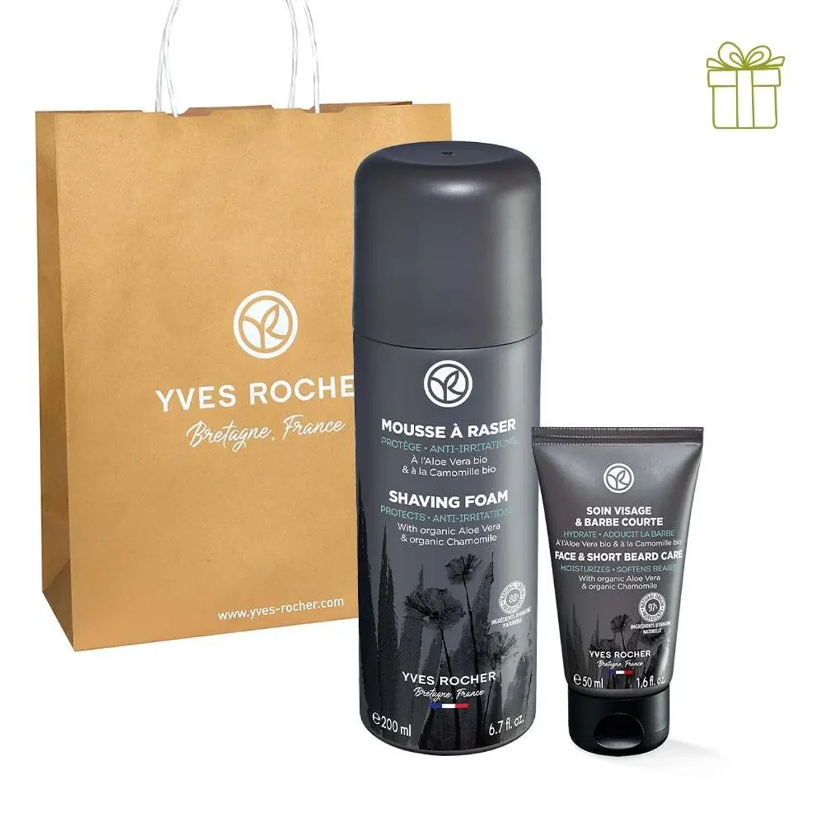 Набір для Бритла: Піна й Бальзам після Бритяча Yves Rocher