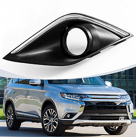 Решітка бампера ліва під птф Mitsubishi Outlander (Мітсубіші Аутлендер) 2016-2018 6400G243