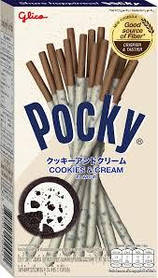 Бісквітні палички Glico Pocky зі смаком печива та вершкового крему 40 грам Індонезія