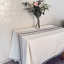 Cкатертина вишита на льоні "Святкова" розміри в наявності