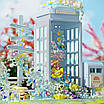 Креативний конструктор Телефонна будка Квіти 2079 деталей Творча іграшка дитині для розвитку мислення, фото 3
