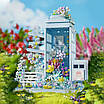 Креативний конструктор Телефонна будка Квіти 2079 деталей Творча іграшка дитині для розвитку мислення, фото 2