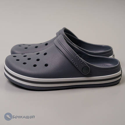 Стильні чоловічі сланці в сірому кольорі, фото 1