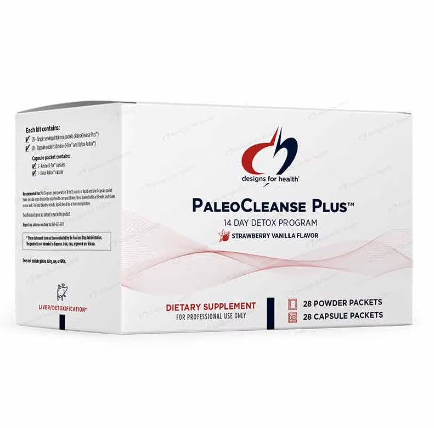Designs for Health PaleoCleanse Plus Detox Program / Програма детоксикації на 14 днів полуниця