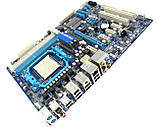 Плата AMD SAM2 AM3 GIGABYTE GA-MA770T-UD3 на DDR3 c 5 PCI-EXPRESS, Розуміє ВСІ до Phenom II X6 125W, фото 3