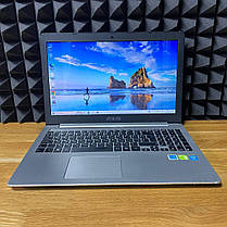 Ноутбук Б-клас Asus R553L/ 15.6" (1366x768)/ Core i5-4200U/ 8 GB RAM/ 256 GB SSD/ GeForce GT 740M 2GB, фото 3