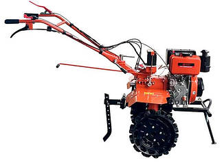 Мотоблок TT AGRO MOTO TT-1100AE-ZX (редукторний) на дизельний двигун 178FE (6 л.с.), колесо 4,00*8 (безповітряне)