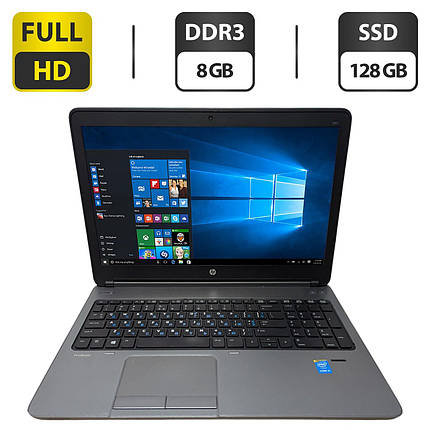 Ноутбук Б-клас HP ProBook 650 G1/ 15.6" (1920x1080)/ Core i5-4200M/ 8 GB RAM/ 128 GB SSD/ HD 4600, фото 1
