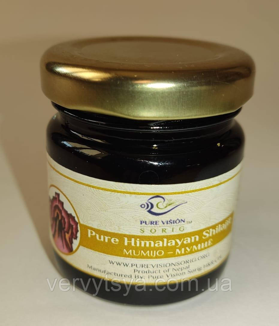 Гімалайське високогірне Муміє. 40ml Shilajit. Клініка Pure Vision Sorig, Непал