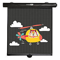 Сонцезахисна шторка FreeON для авто, black fox