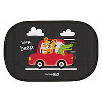 Сонцезахисна шторка FreeON для авто 2шт, lion black
