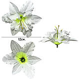 Штучні квіти букет іриси, 37см, фото 3