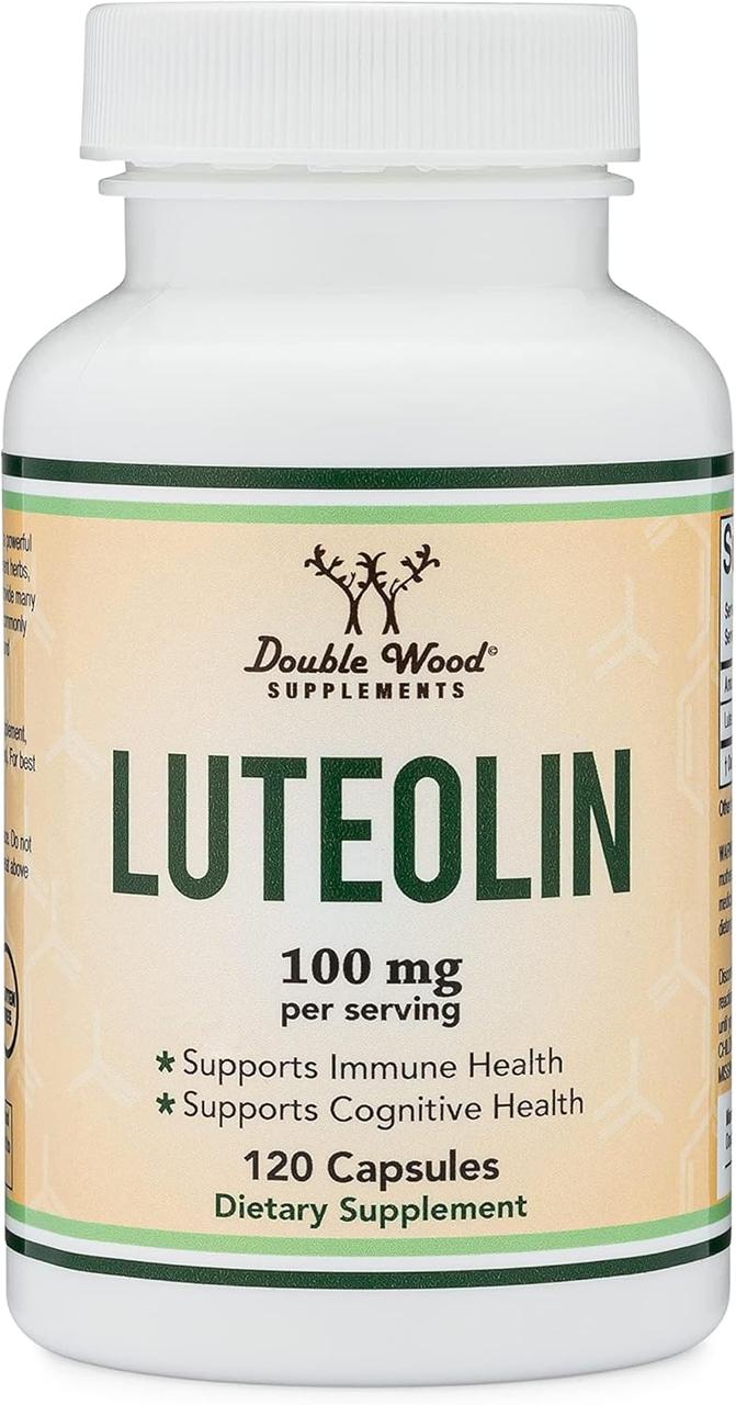Double Wood Luteolin / Лютеолін для підтримки імунітету 120 капсул