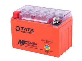 Акумулятор YTX9-BS OUTDO гелевий 9АH 150*87*107mm жовтогарячий