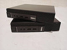 Б/в Неттоп Б-клас Dell OptiPlex 3020M Micro USFF| Core i3-4160T| 8 GB RAM| 128 GB SSD| HD 4400 + Блок живлення, фото 6