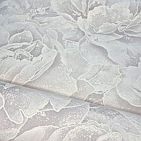 Шпалери вінілові 10.05 × 1.06 м Слов'янські шпалери 3751-06, бежеві для спальні, вітальні, кабінету, коридору