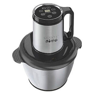 Чопер подрібнювач 800 Вт 4 леза з чашею на 2,5 літри м'ясорубка Sokany SK-06026