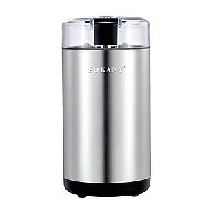 Кавомолка електрична 150 Вт 50 г подрібнювач мультимолка для дрібного помолу Sokany SK-04014