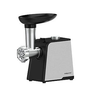 Електрична м'ясорубка для фаршу 1700 Вт електром'ясорубка Sokany SK-087