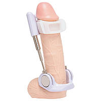 Екстендер для збільшення пеніса білий Size-Up Penis Stretcher Кайф
