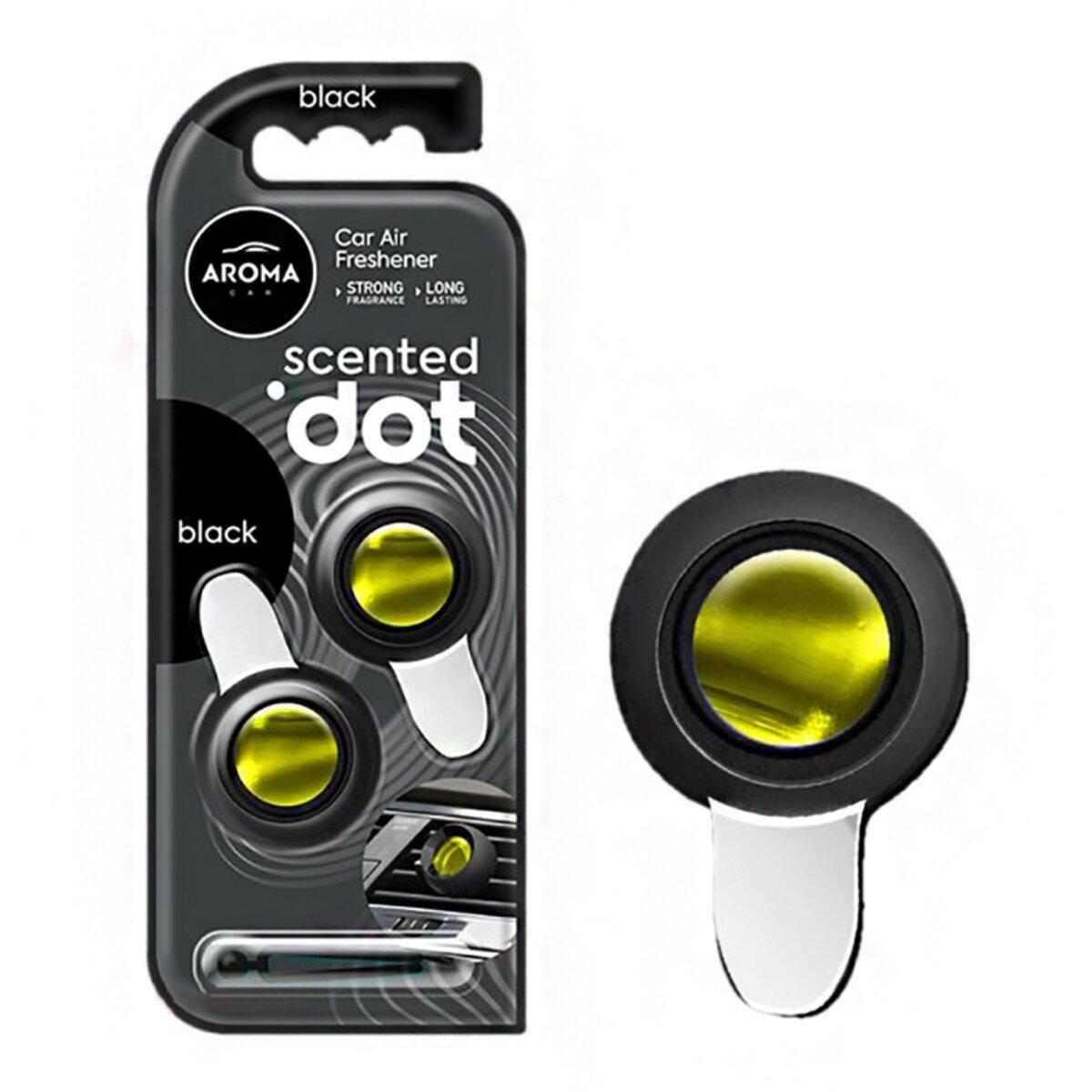 Ароматизатор Aroma Car Double DOT - Black рідкий, фото 1