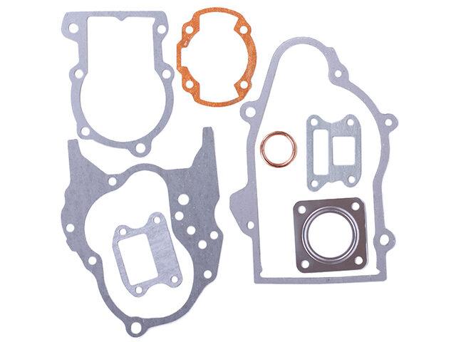 Прокладки двигуна ТАТА на скутер Dio 35, к-т: 6 шт. + кільце, фото 1