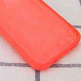 Чохол Silicone Case Full Protective (AA) NO LOGO для Apple iPhone 15 Plus (6.7") Кавуновий / Watermelon red, фото 4