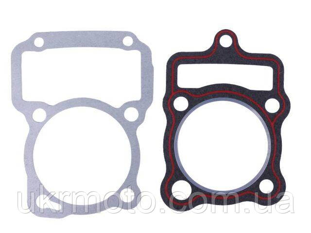 Прокладки циліндра TATA на двигун CG200, к-т: 2 шт., фото 1