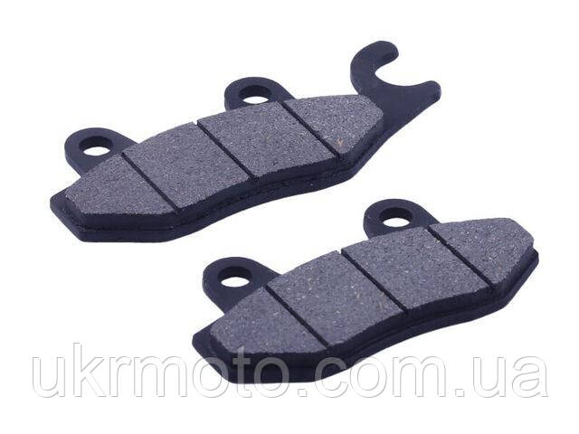 Колодки гальма передні ТАТА на мопед Актив, дискові з вушком, к-т 2 шт., фото 1
