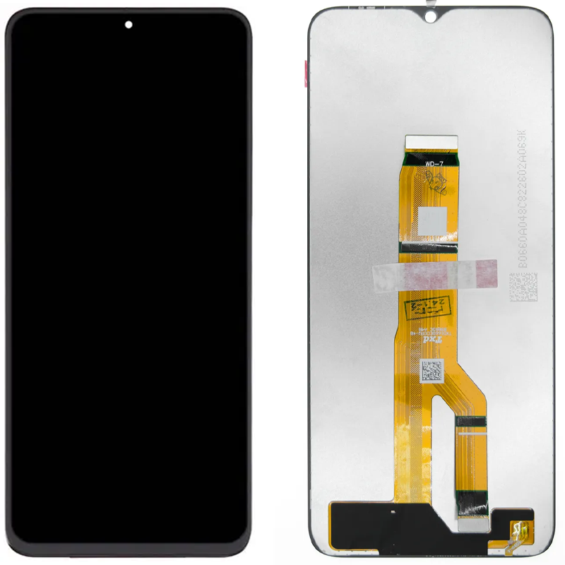 Дисплей Huawei Honor X6a у зборі із сенсором black Original PRC