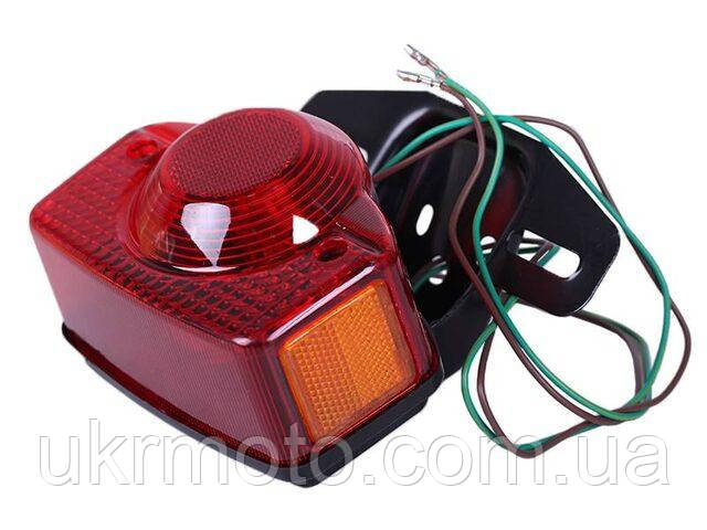Фара задня (стоп) ТАТА для мопеду Альфа, фото 1