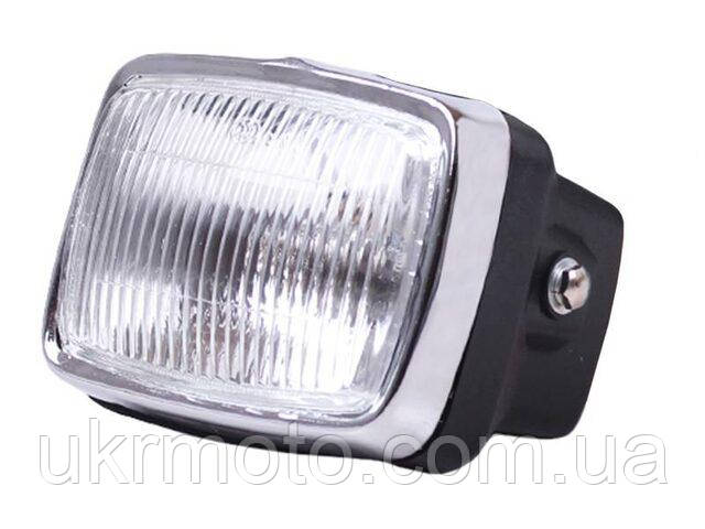 Фара передня ТАТА на мопед Дельта (квадратна), фото 1