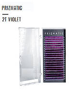 Вії SCULPTOR PRIZMATIC Violet 2T, мікс, 20 ліній