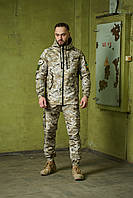 Тактичний костюм світлий піксель Terra для військовослужбовців, Армейська піксельна форма для ЗСУ Куртка Штани