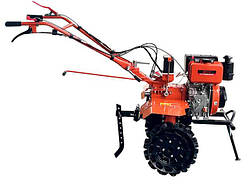 Мотоблок TT AGRO MOTO TT-1100AE-ZX (редукторний) на дизельний двигун 178FE (6 л.с.), колесо 4,00*8 (безповітряне)