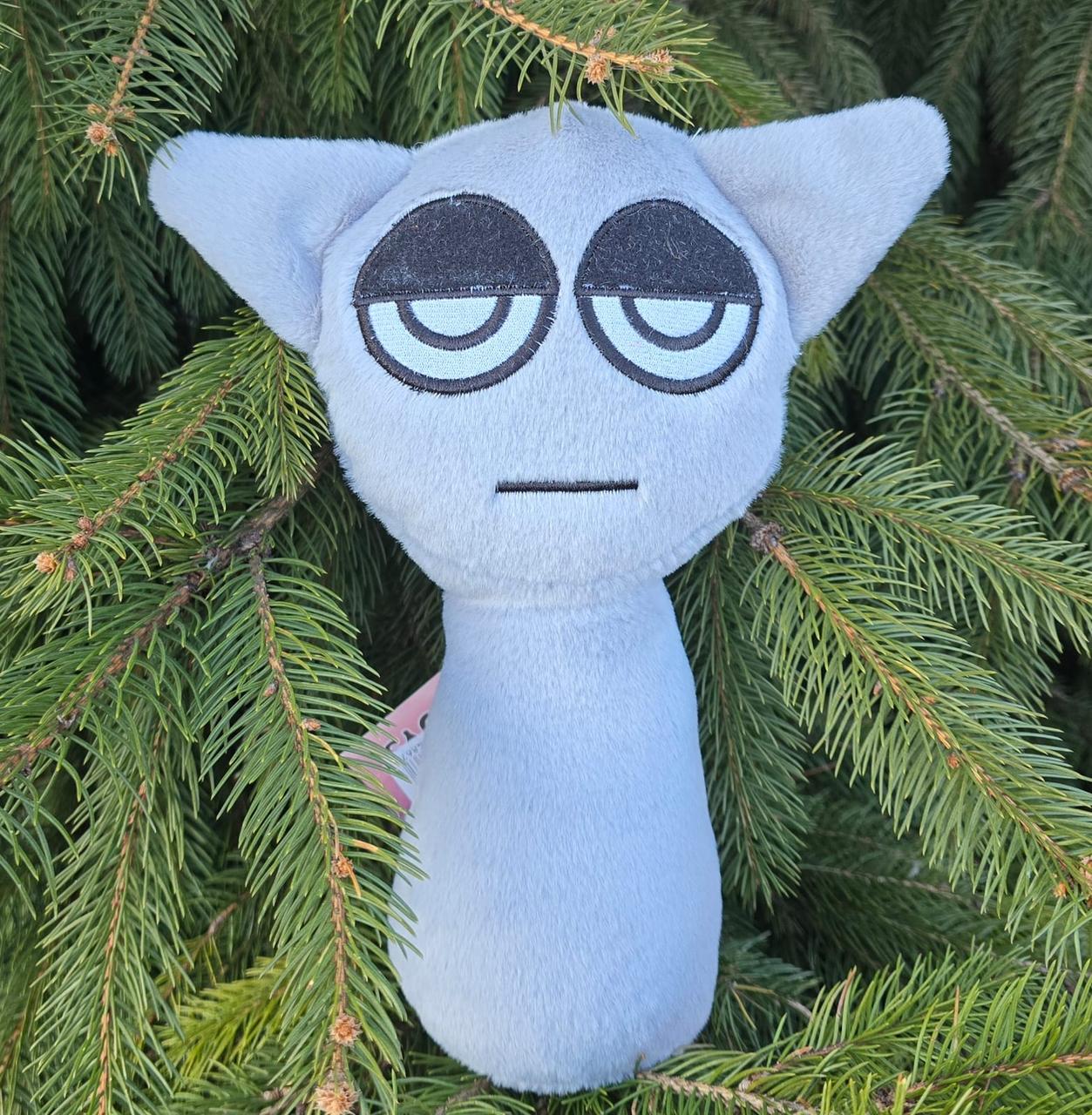 М'яка іграшка Грей Спрункі Grey Sprunki Incredibox Сірий 26*20*9 см (00517-88), фото 1