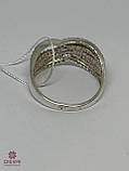 Срібна Каблучка зі вставкою цирконій, фото 3