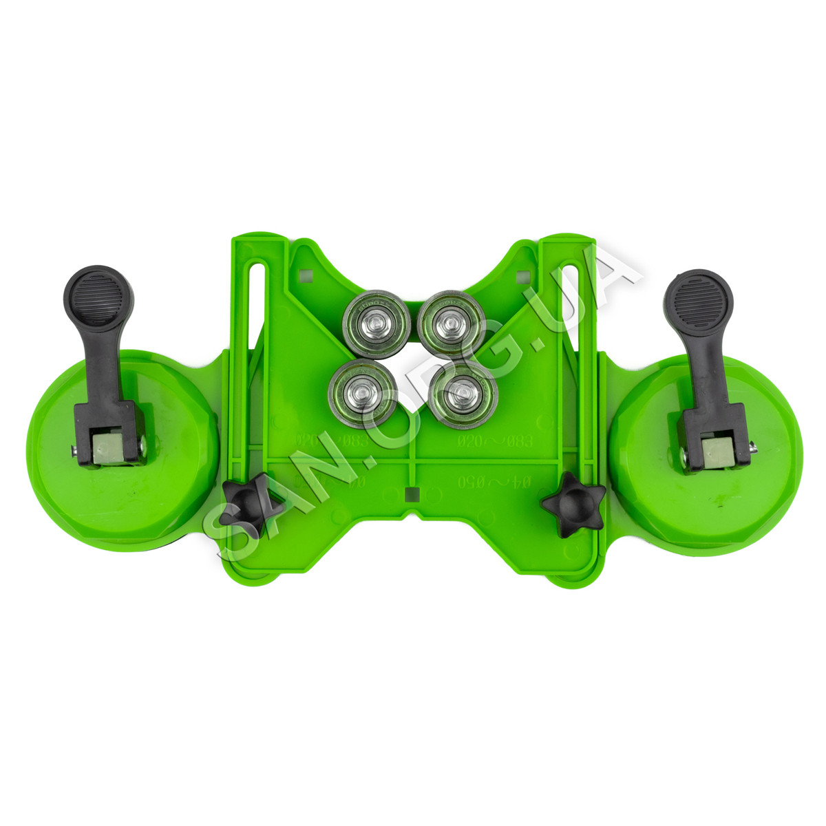 Шаблон для свердління отворів у плитці 4-83 мм (2 присоски), фото 1