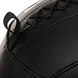 М'яч набивний медичний для кросфіту WALL BALL LiveUp (вага 12кг) LP8103-12, фото 3