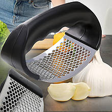Ручний кухонний прес для часнику з нержавіючої сталі A GARLIC PRESS