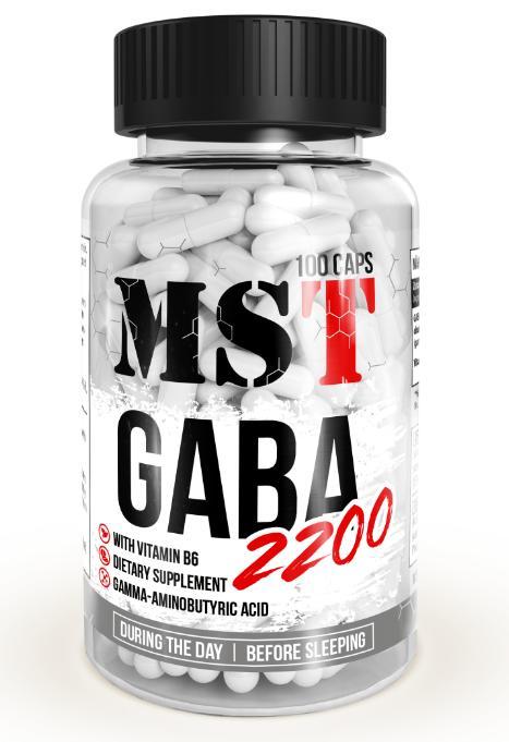 Гамма-аміномасляна кислота MST GABA 2200 100 капсул